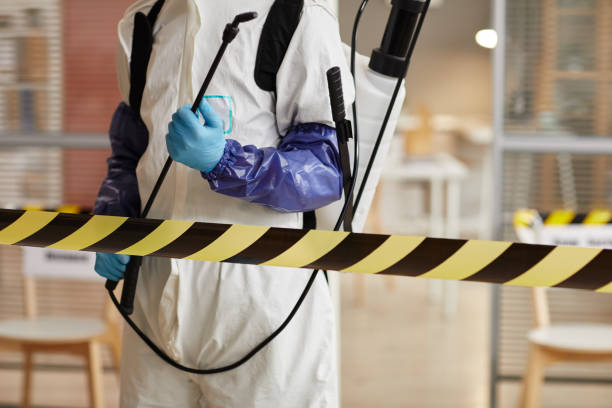 Professional Biohazard Cleanup technician working in Montague, CA
